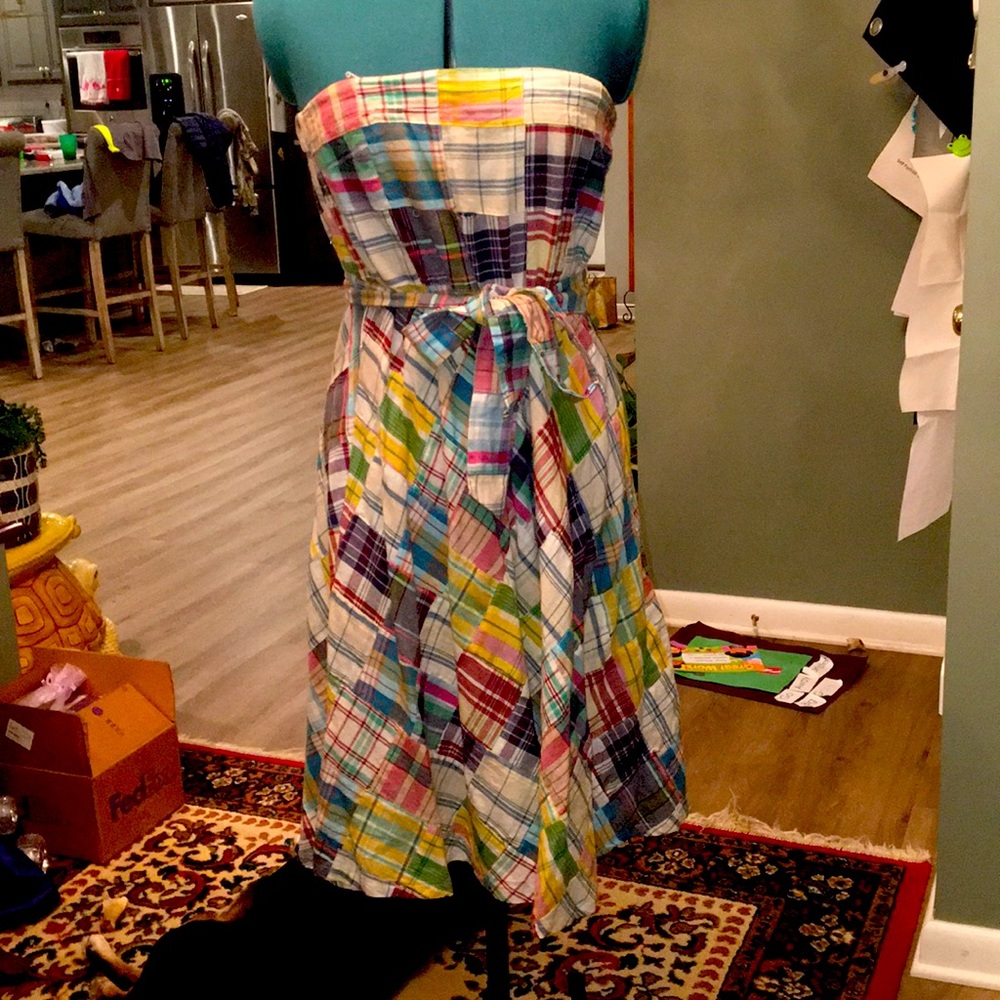 dELiA*s madress plaid dress Y2K